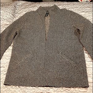 Ralph Lauren 100% Lambswool Zip Through Cardigan